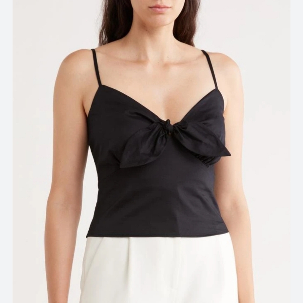 Robert Rodriguez V-Neck Front Tie Cami Top